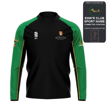 Bangor University - Gymnastics - 1/4 Performance Top - Unisex Fit