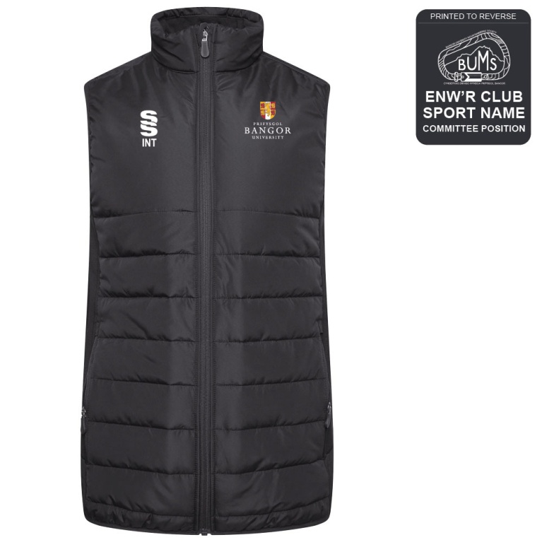 Bangor University - Bums - Active Gilet - Unisex Fit