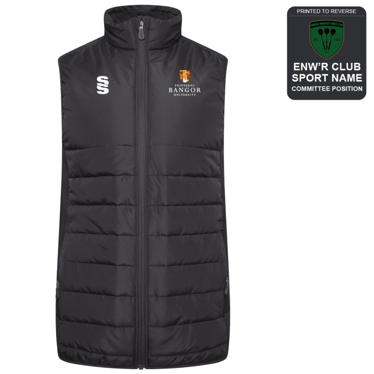 Bangor University - Darts - Active Gilet - Unisex Fit
