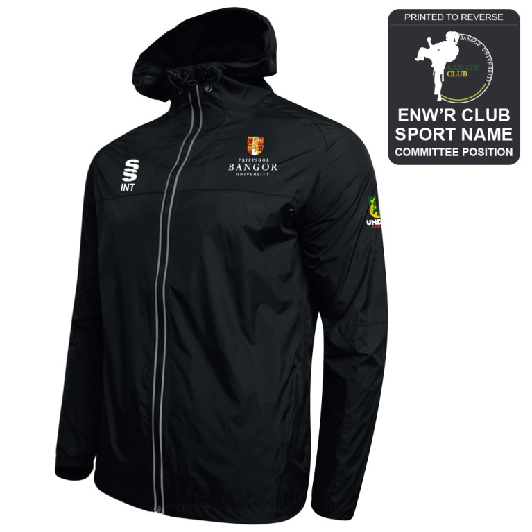 Bangor University - Karate - Dual Full Zip Training Jacket - Unisex Fit