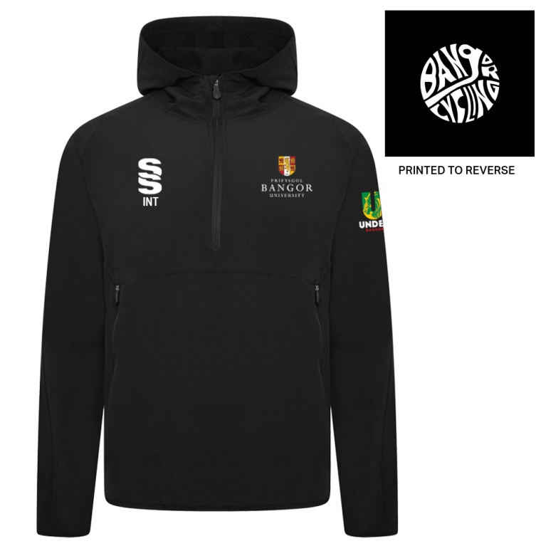 Bangor University - Cycling - Dual Elite 1/4 Zip Hoody / Rain Jacket