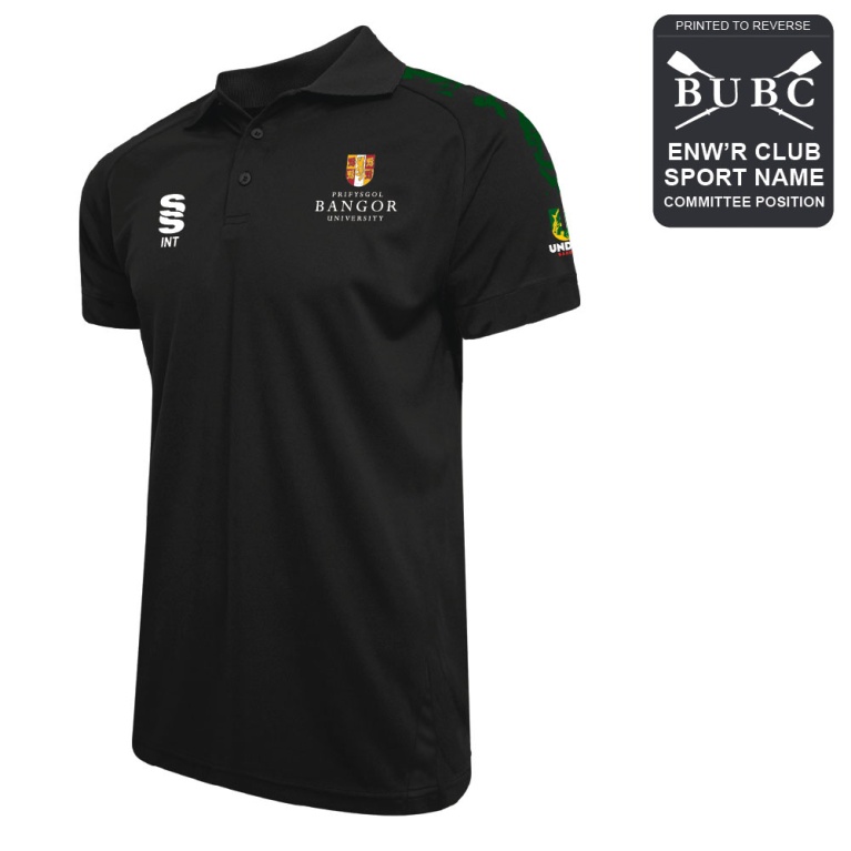 Bangor University - Rowing - Dual Solid Colour Polo - Women's Fit