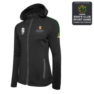 Bangor University - American Football - Dual Full Zip Hoody - Women's Fit