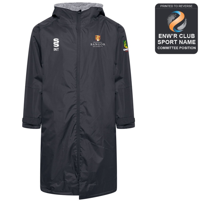 Bangor University - Tai Chi - Active Thermal Fleece Robe - Unisex Fit