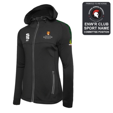 Bangor University - Boxing - Dual Full Zip Hoody - Women's Fit