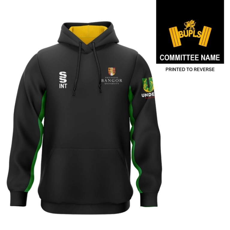 Bangor University - Powerlifting - Overhead Hoodie