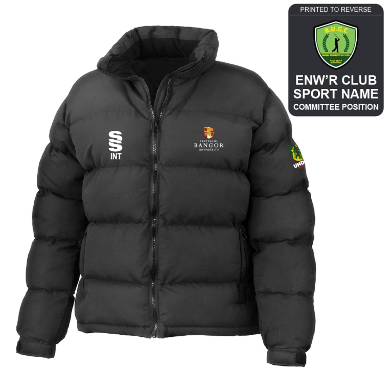 Bangor University - Golf - Holkham Down Feel Jacket - Women's Fit