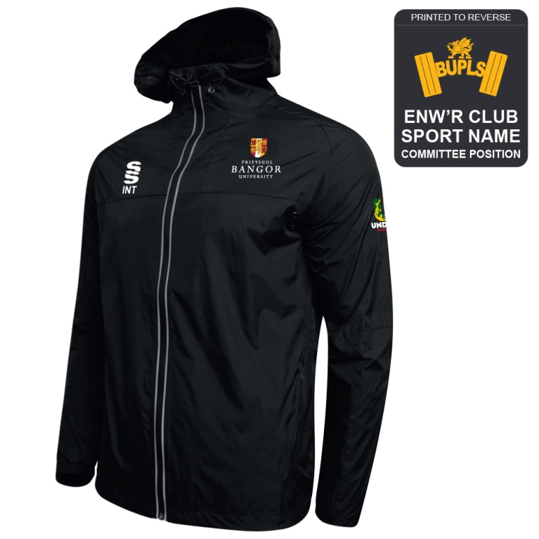 Bangor University - Powerlifting - Dual Full Zip Training Jacket - Unisex Fit