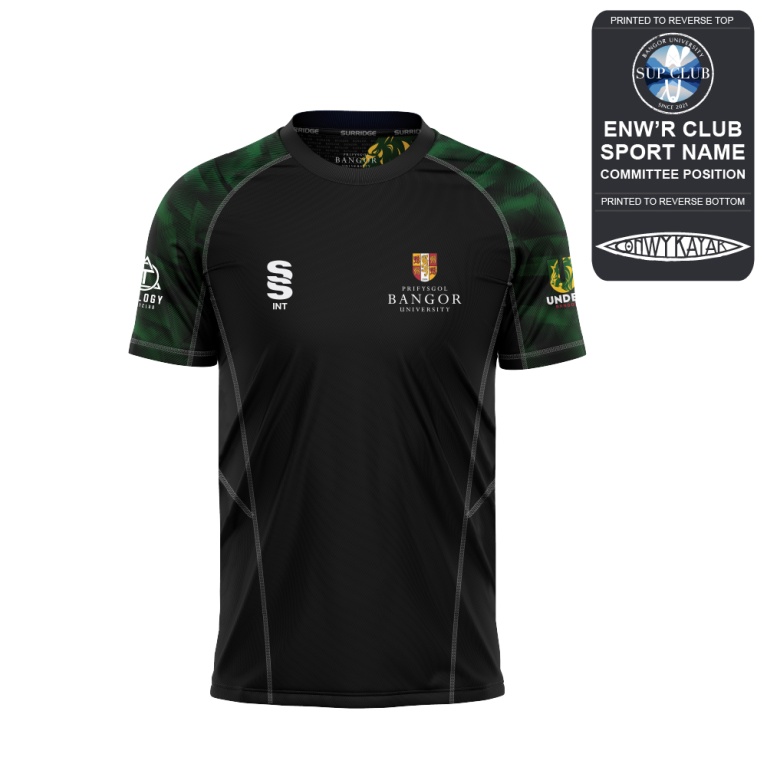 Bangor University - Paddle Boarding - Training Shirt - Unisex Fit