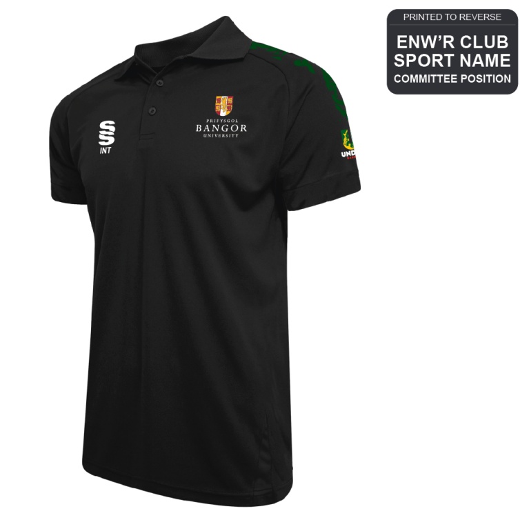 Bangor University - Volleyball - Dual Solid Colour Polo - Women's Fit