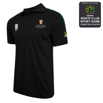 Bangor University - American Football - Dual Solid Colour Polo - Unisex Fit