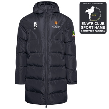 Bangor University - Karate - Active Long Padded Jacket - Unisex Fit