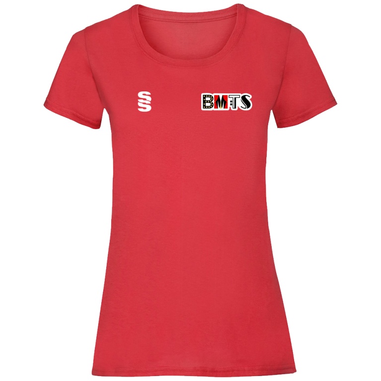 Bangor University - Musical Theatre - Red T-Shirt - Women's Fit