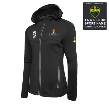 Bangor University - Men's Futsal - Dual Full Zip Hoody - Women's Fit