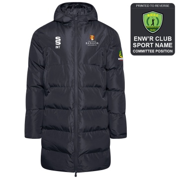 Bangor University - Golf - Active Long Padded Jacket - Unisex Fit