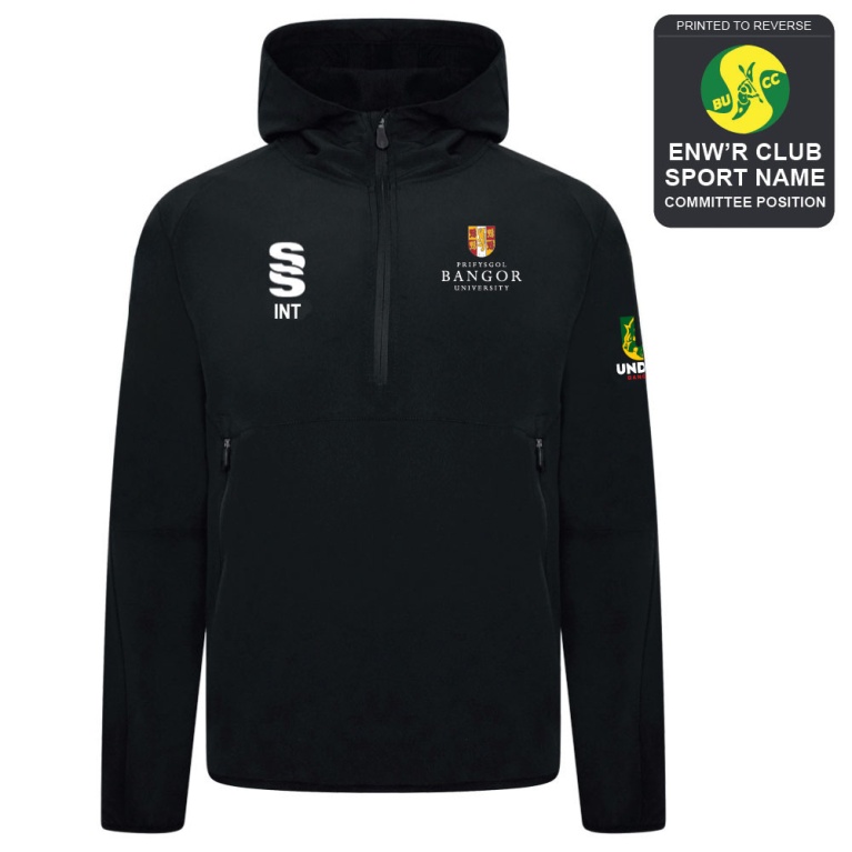 Bangor University - Canoe - Dual Elite 1/4 Zip Hoody / Rain Jacket - Unisex Fit