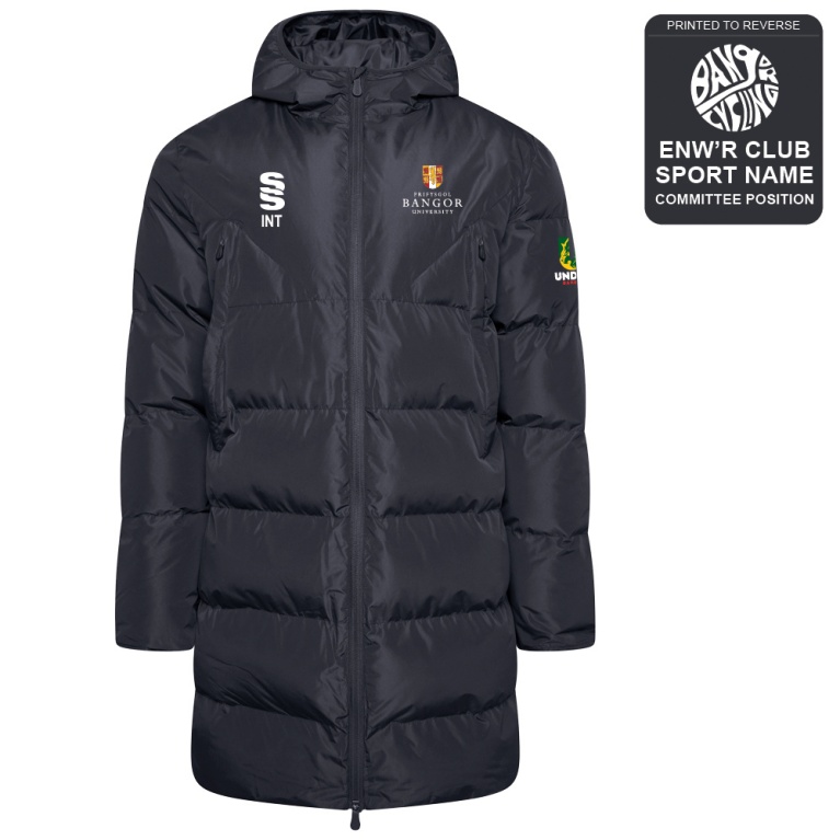 Bangor University - Cycling - Active Long Padded Jacket - Unisex Fit