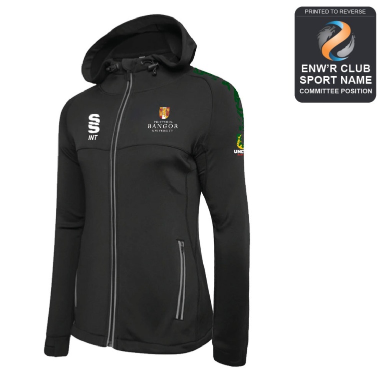 Bangor University - Tai Chi - Dual Full Zip Hoody - Women's Fit