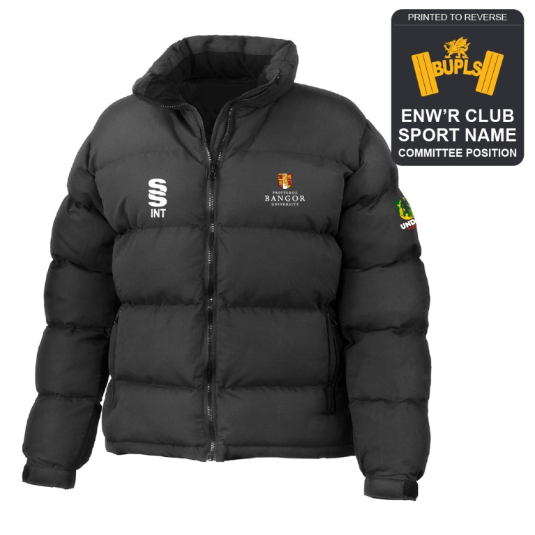Bangor University - Powerlifting - Holkham Down Feel Jacket - Women's Fit