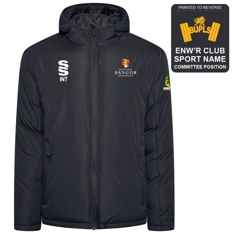 Bangor University - Powerlifting - Active Padded Jacket - Unisex Fit