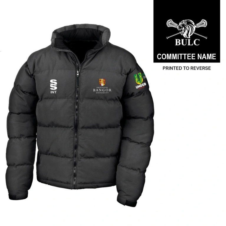 Bangor University - Lacrosse - Mens Holkham Down Feel Jacket