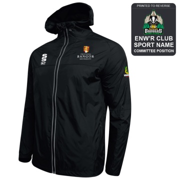 Bangor University - Basketball Mens - Dual Full Zip Training Jacket - Unisex Fit