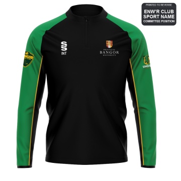 Bangor University - Men's Futsal - 1/4 Performance Top - Unisex Fit