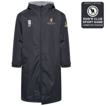 Bangor University - Muay Thai - Active Thermal Fleece Robe - Unisex Fit