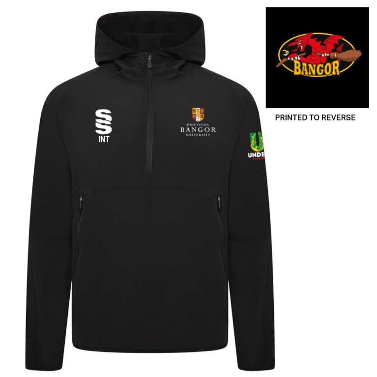 Bangor University - Quidditch - Dual Elite 1/4 Zip Hoody / Rain Jacket