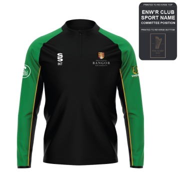 Bangor University - Volleyball - 1/4 Performance Top - Women's Fit