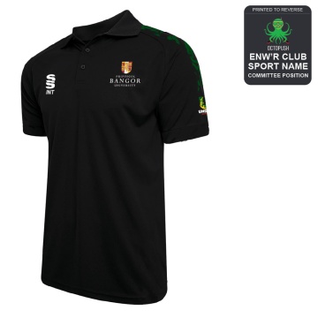 Bangor University - Octopush - Dual Solid Colour Polo - Unisex Fit