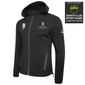 Bangor University - Women's Futsal - Dual Full Zip Hoody - Unisex Fit