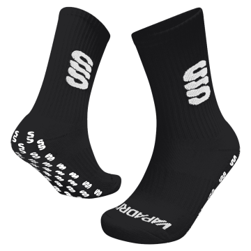 Bangor University - Quarter Gripper Sock - Black