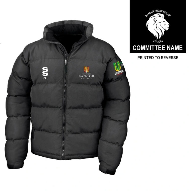 Bangor University - Rugby League - Womens Holkham Down Feel Jacket