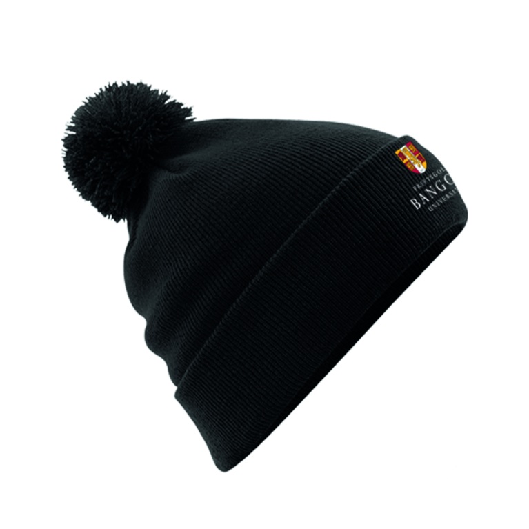 Original Pom Pom Beanie : Black