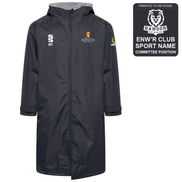 Bangor University - Swimming - Active Thermal Fleece Robe - Unisex Fit