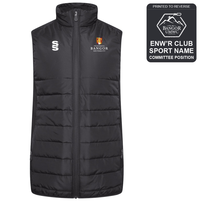 Bangor University - Mountain Walking - Active Gilet - Unisex Fit