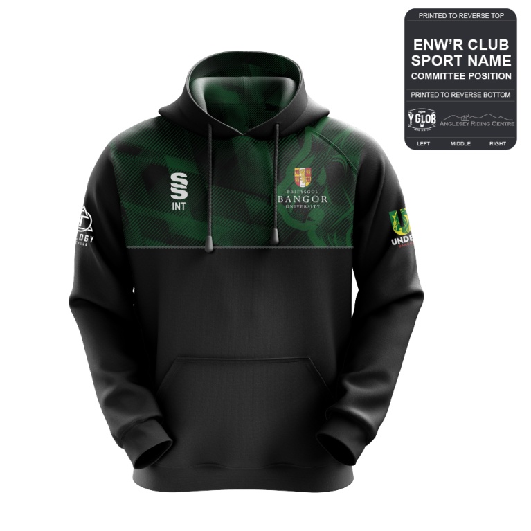 Bangor University - Equestrian - Overhead Hoody - Unisex Fit