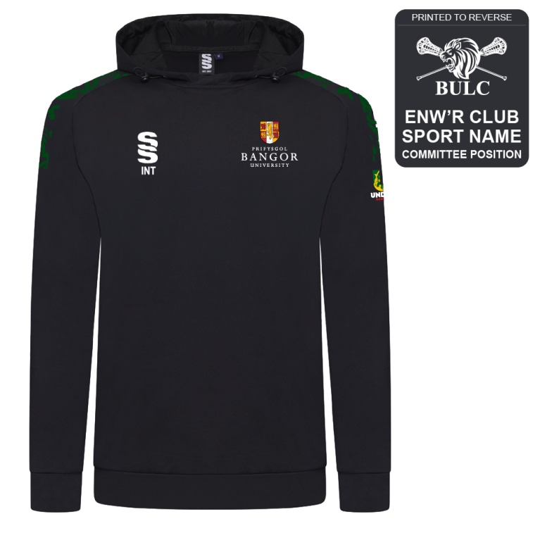 Bangor University - Lacrosse - Active Hoody - Unisex Fit