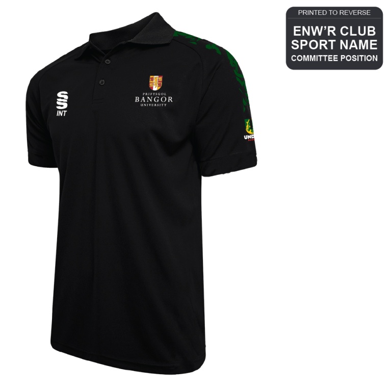 Bangor University - Volleyball - Dual Solid Colour Polo - Unisex Fit