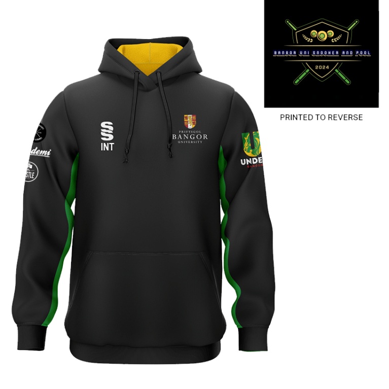 Bangor University - Snooker & Pool - Overhead Hoodie