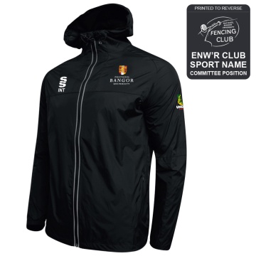 Bangor University - Fencing - Dual Full Zip Training Jacket - Unisex Fit