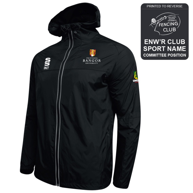 Bangor University - Fencing - Dual Full Zip Training Jacket - Unisex Fit