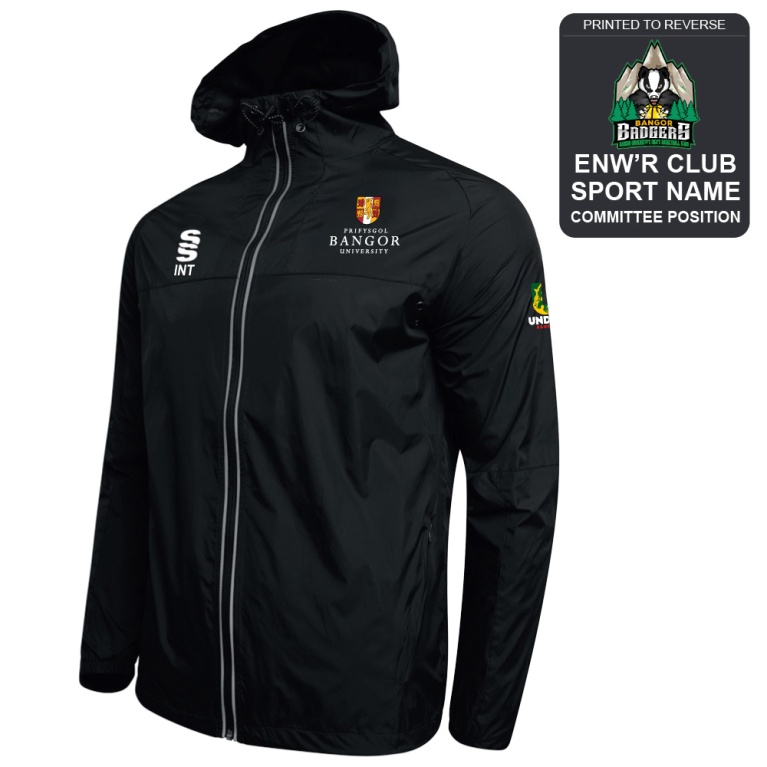 Bangor University - Basketball Mens - Dual Full Zip Training Jacket - Unisex Fit