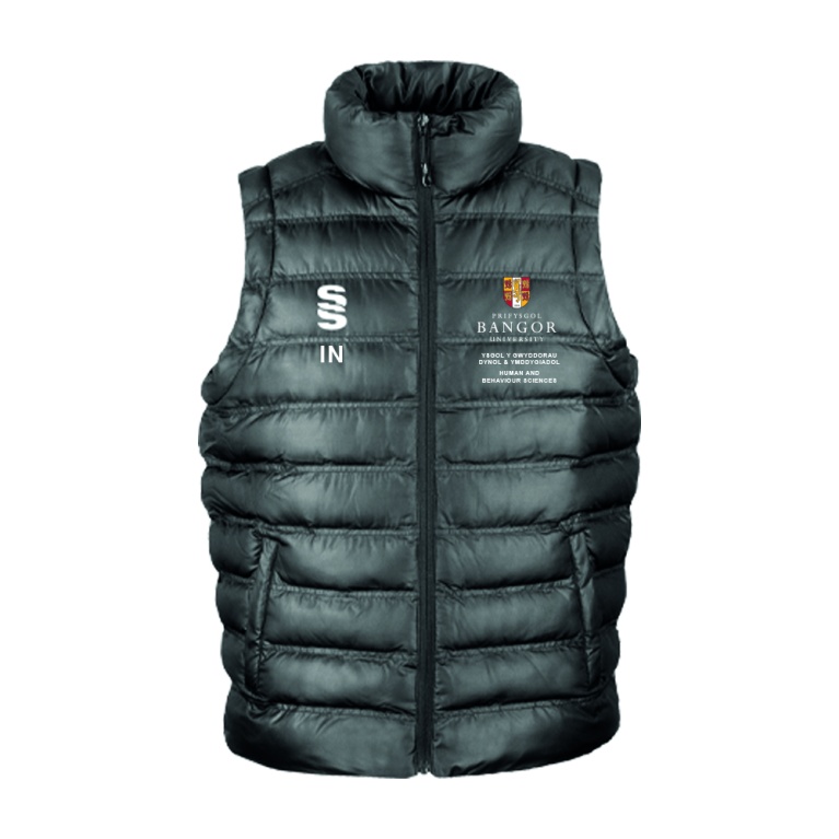 Women's Padded Gilet : Black