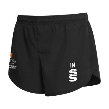 Technical Team - Women's Dual Active Short : Black
