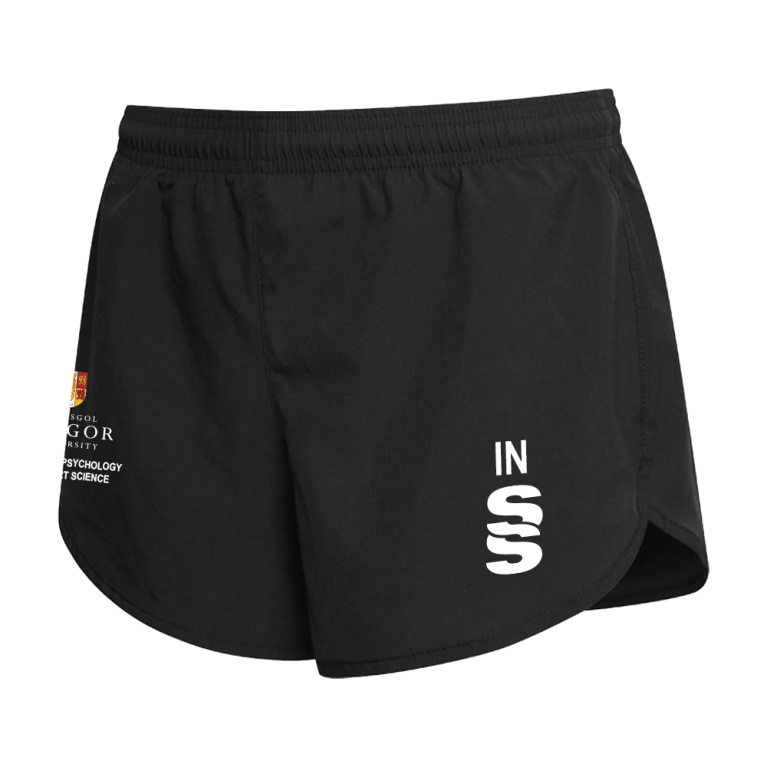 Technical Team - Women's Dual Active Short : Black