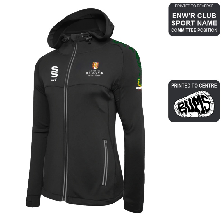 Bangor University - Mountaineering - Dual Full Zip Hoody - Women's Fit