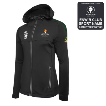 Bangor University - Table Tennis - Dual Full Zip Hoody - Women's Fit