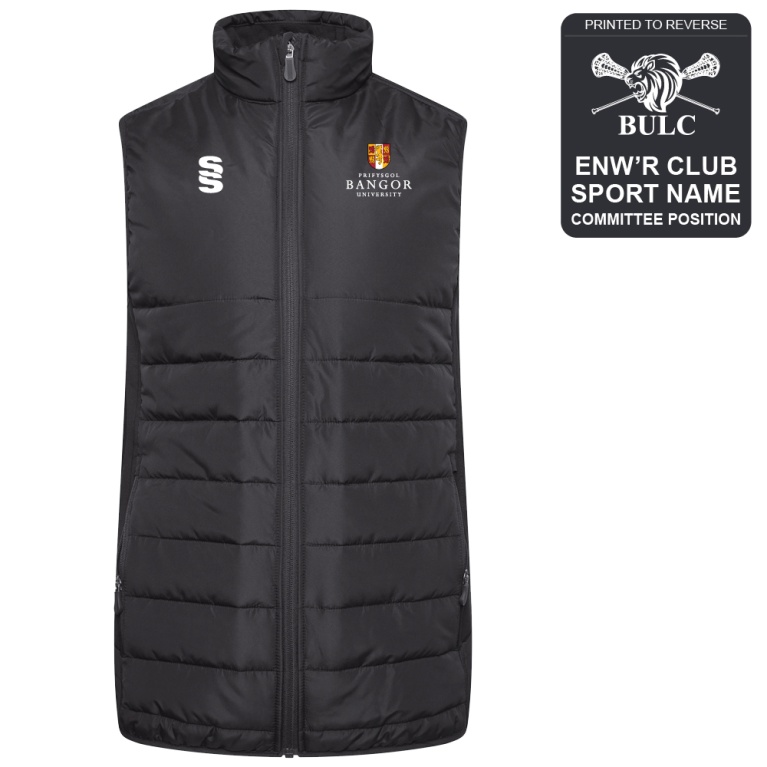 Bangor University - Lacrosse - Active Gilet - Unisex Fit